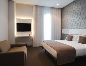 Habitación doble con cama supletoria Hotel Gran Alacant by SH Hoteles Santa Pola, Alicante Habitación doble con cama supletoria Hotel Gran Alacant by SH Hoteles Santa Pola, Alicante